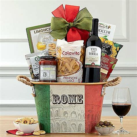gourmet italian gift baskets